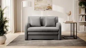 Eltap Rozkládací pohovka ARIO 130 cm Nube 04/Nube 04 šedá