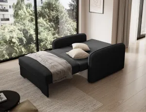 Eltap Rozkládací pohovka LAINE 102 cm Poco 10 černá