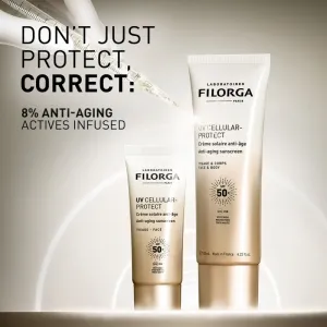 FILORGA UV CELLULAR-PROTECT FACE opaľovací krém na tvár proti vráskam SPF 50+ 40 ml