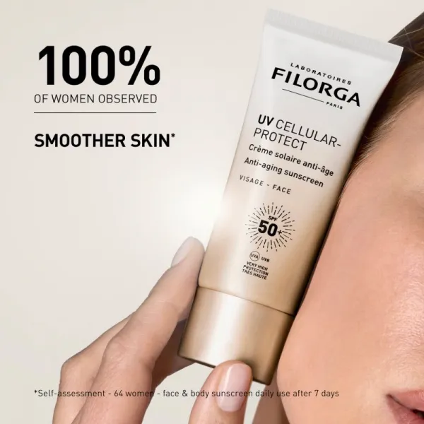 FILORGA UV CELLULAR-PROTECT FACE opaľovací krém na tvár proti vráskam SPF 50+ 40 ml
