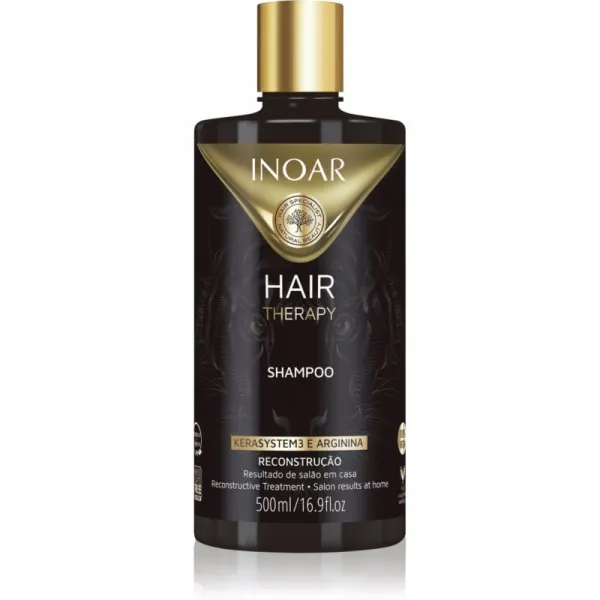 INOAR Hair Therapy posilňujúci šampón pre poškodené vlasy 500 ml