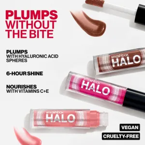 Smashbox Halo Plump + Glow Lip Gloss hydratačný lesk na pery pre objem pier odtieň Gem 4.6 ml