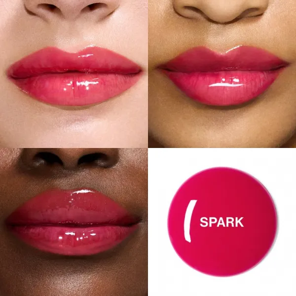 Smashbox Halo Plump + Glow Lip Gloss hydratačný lesk na pery pre objem pier odtieň Spark 4.6 ml