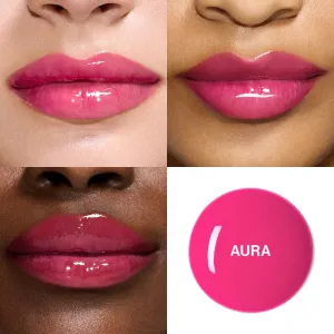 Smashbox Halo Plump + Glow Lip Gloss hydratačný lesk na pery pre objem pier odtieň Aura 4.6 ml
