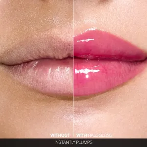 Smashbox Halo Plump + Glow Lip Gloss hydratačný lesk na pery pre objem pier odtieň Aura 4.6 ml