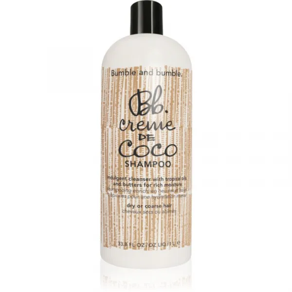 Bumble and bumble Creme De Coco Shampoo hydratačný šampón pre silné, hrubé a suché vlasy 1000 ml