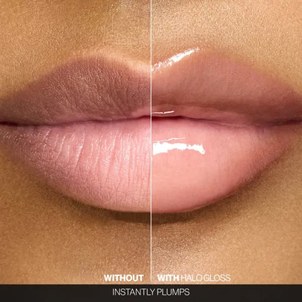 Smashbox Halo Plump + Glow Lip Gloss hydratačný lesk na pery pre objem pier odtieň Beam 4.6 ml