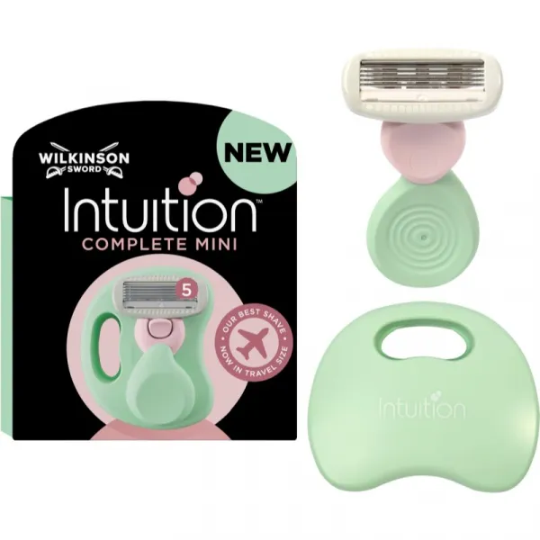 Wilkinson Sword Intuition Complete Mini cestovný holiaci strojček s puzdrom 1 ks