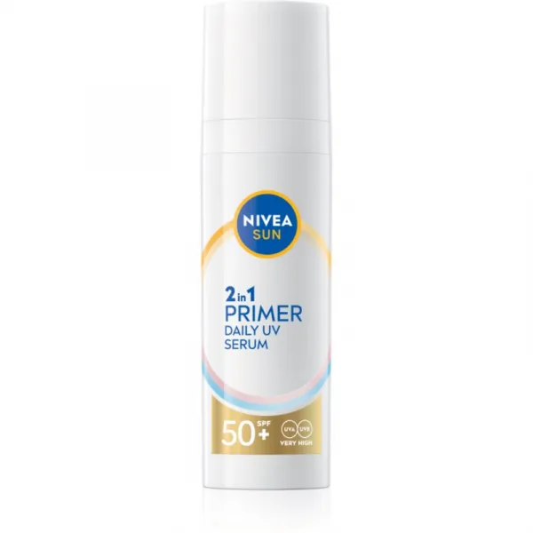 NIVEA SUN Daily UV Serum podkladová báza 2 v 1 SPF 50+ 30 ml