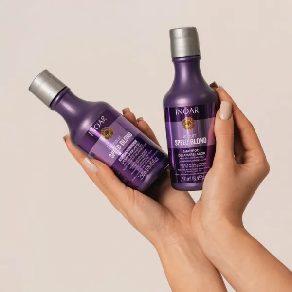 INOAR Absolut Speed Blond sada pre blond vlasy 2x250 ml