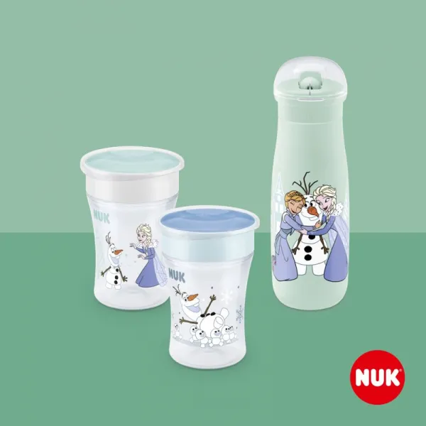 NUK Mini-Me Flip Frozen športová fľaša 12m+ 450 ml
