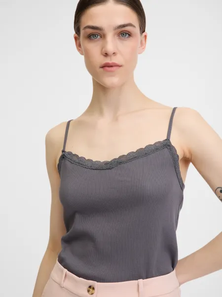 Dark grey women's tank top ORSAY - Women's