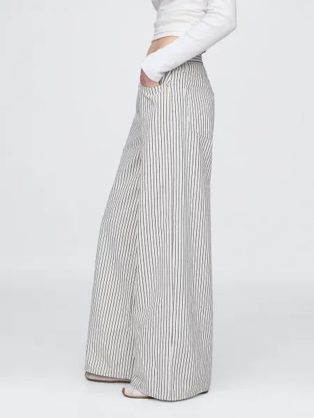 GAP Jeans Stripe Baggy - Women's