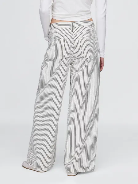 GAP Jeans Stripe Baggy - Women's