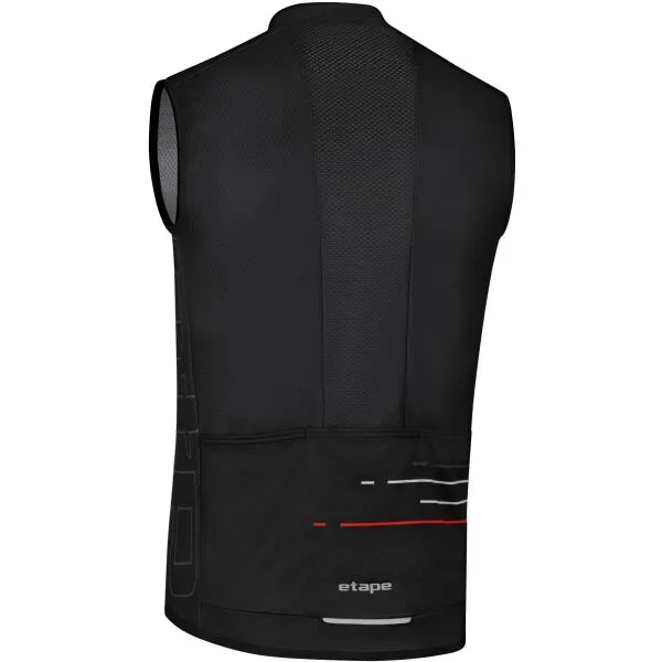 Etape BLAZE Pánsky cyklistický dres, čierna, veľkosť