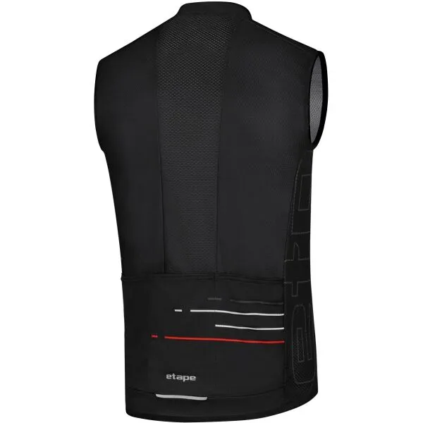 Etape BLAZE Pánsky cyklistický dres, čierna, veľkosť