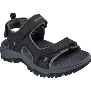Skechers PREWITT RIGDON - STRETCH FLEX Pánske sandále, čierna, veľkosť