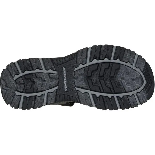 Skechers PREWITT RIGDON - STRETCH FLEX Pánske sandále, čierna, veľkosť