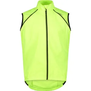 CMP MAN JACKET WITH DETACHABLE SLEEVES Pánska vetruodolná bunda, reflexný neón, veľkosť