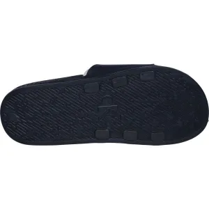 Calvin Klein SLIDE MONOGRAM Pánske šľapky, tmavo modrá, veľkosť