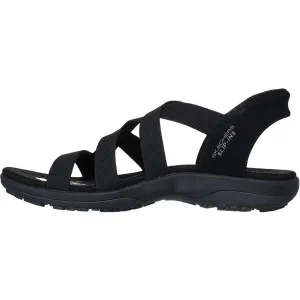 Skechers REGGAE SLIM - STRETCH FLEX Dámske sandále, čierna, veľkosť
