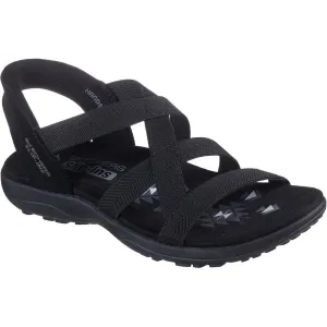 Skechers REGGAE SLIM - STRETCH FLEX Dámske sandále, čierna, veľkosť