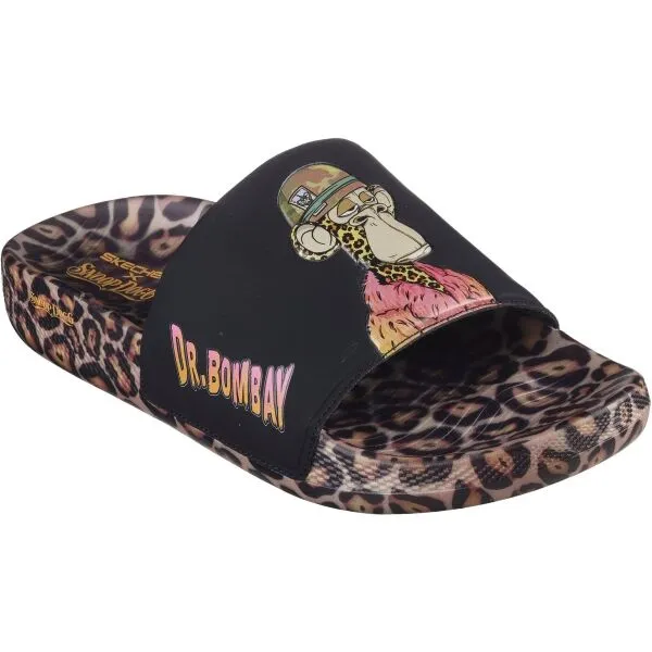 Skechers HYPER - BOMBAY Pánske šľapky, čierna, veľkosť