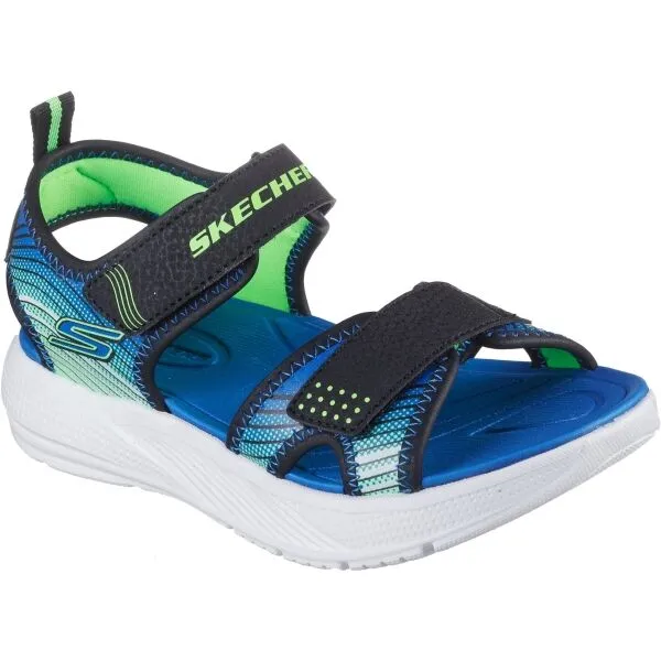 Skechers MICROSPEC - SPLASH Detské sandále, modrá, veľkosť