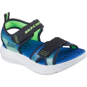 Skechers MICROSPEC - SPLASH Detské sandále, modrá, veľkosť
