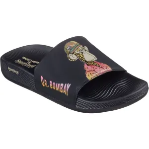 Skechers HYPER - BOMBAY Pánske šľapky, čierna, veľkosť