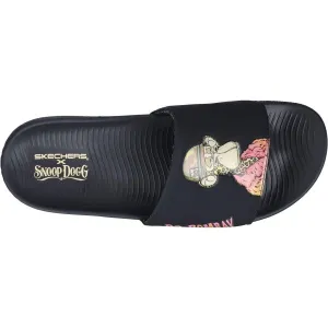 Skechers HYPER - BOMBAY Pánske šľapky, čierna, veľkosť