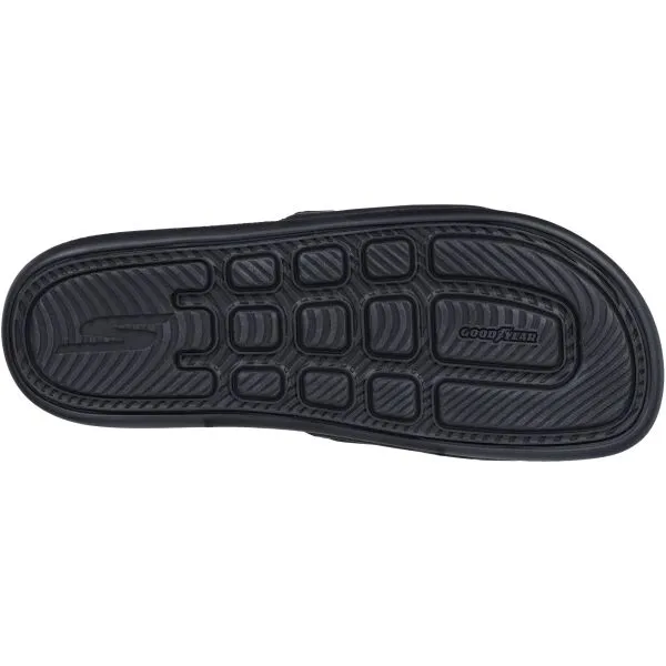 Skechers HYPER - BOMBAY Pánske šľapky, čierna, veľkosť