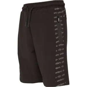 Umbro KORTES Chlapčenské šortky, čierna, veľkosť 128-134