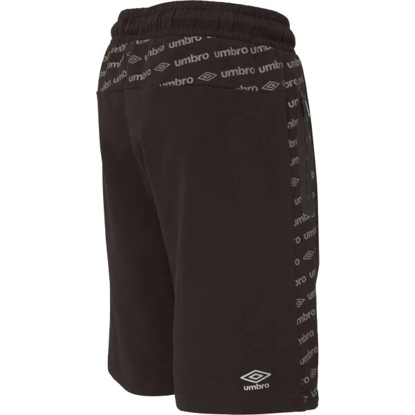 Umbro KORTES Chlapčenské šortky, čierna, veľkosť 128-134