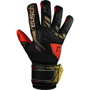 Reusch ATTRAKT FREEGEL SILVER Pánske brankárske rukavice, čierna, veľkosť