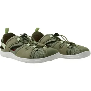 REIMA VALOA Detské barefoot sandále, khaki, veľkosť