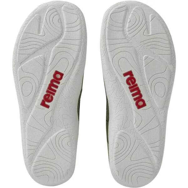 REIMA VALOA Detské barefoot sandále, khaki, veľkosť