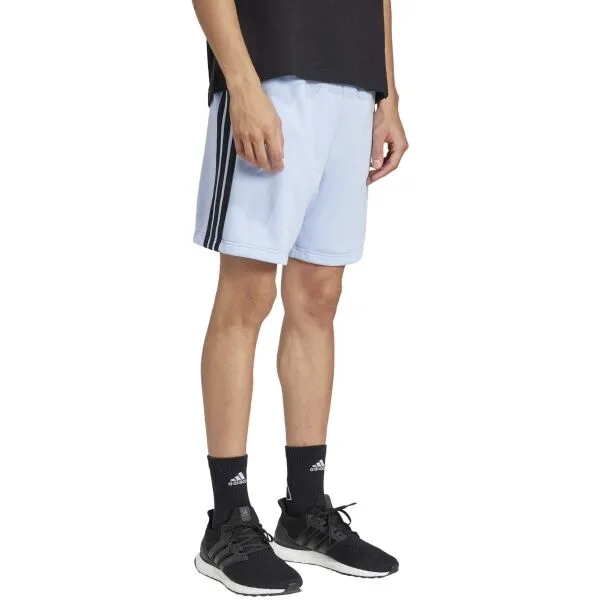 adidas ESSENTIALS 3-STRIPES SHORTS Pánske kaťasy, svetlomodrá, veľkosť