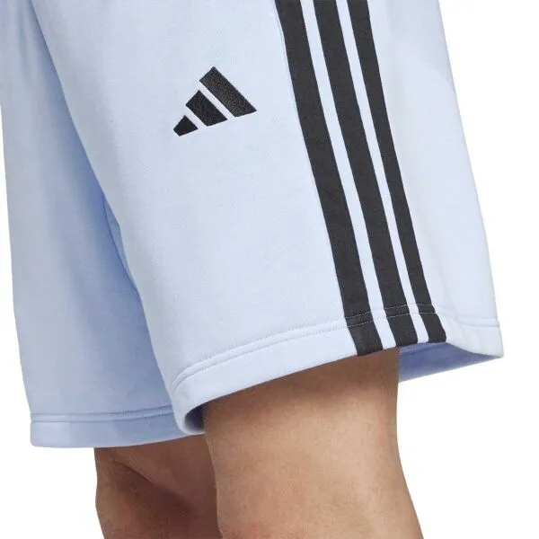 adidas ESSENTIALS 3-STRIPES SHORTS Pánske kaťasy, svetlomodrá, veľkosť