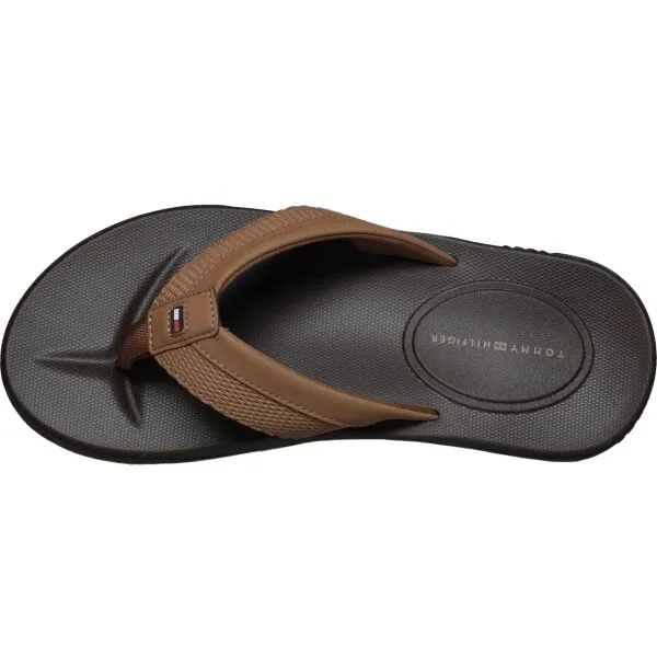 Tommy Hilfiger MOLDED HILFIGER BEACHSANDAL Pánske žabky, čierna, veľkosť