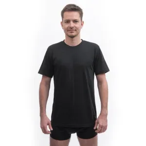 Sensor MERINO CORDURA Pánske funkčné tričko, čierna, veľkosť