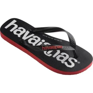HAVAIANAS TOP LOGO MANIA 2 Unisex žabky, čierna, veľkosť 41/42