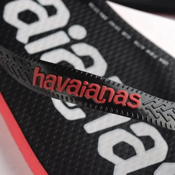 HAVAIANAS TOP LOGO MANIA 2 Unisex žabky, čierna, veľkosť 41/42