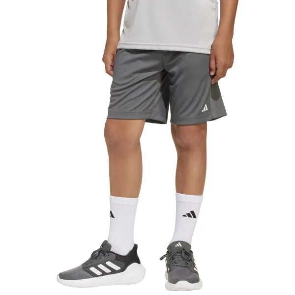 adidas TRAIN ESSENTIALS Detské šortky, tmavo sivá, veľkosť