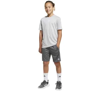 adidas TRAIN ESSENTIALS Detské šortky, tmavo sivá, veľkosť