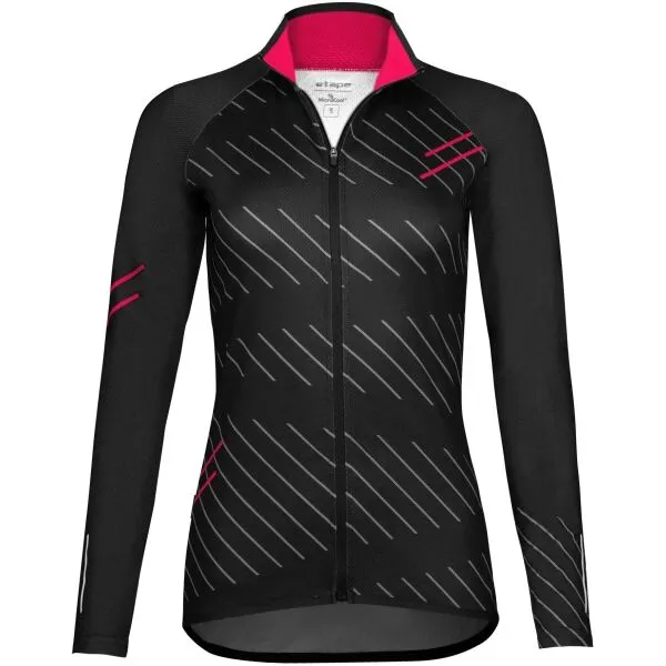 Etape GAIA 2.0 Dámsky cyklistický dres, čierna, veľkosť
