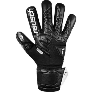 Reusch ATTRAKT INFINITY NC Pánske brankárske rukavice, čierna, veľkosť
