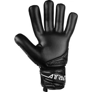 Reusch ATTRAKT INFINITY NC Pánske brankárske rukavice, čierna, veľkosť