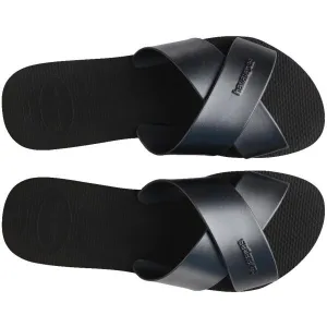 HAVAIANAS AQUA METALLIC Dámske žabky, čierna, veľkosť 39/40