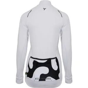 SILVINI LEVERONO W Dámsky zateplený cyklistický dres, biela, veľkosť